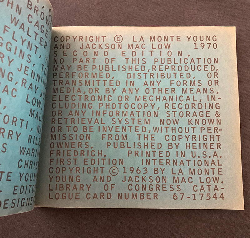 An Anthology of Chance Operations