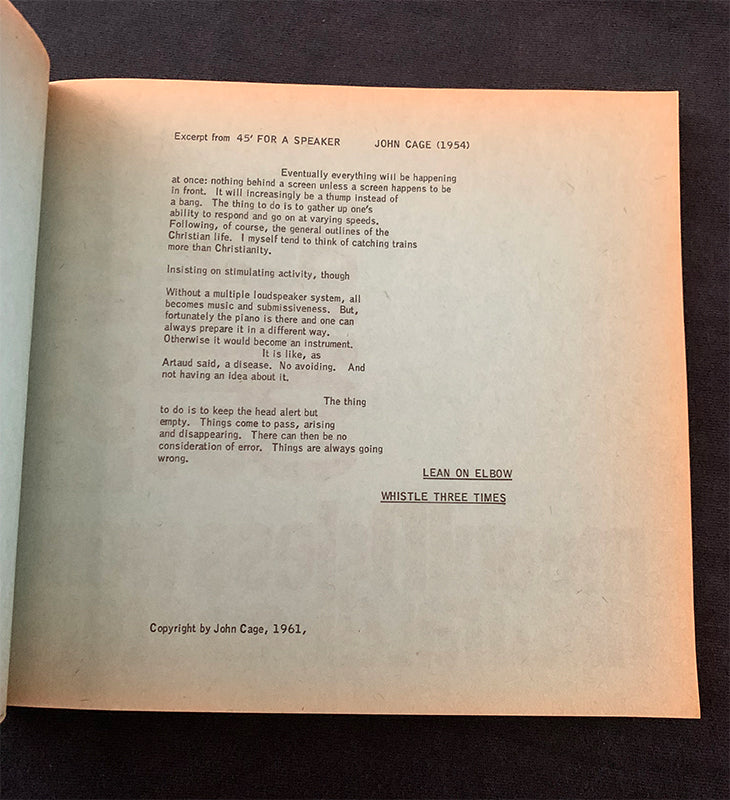 An Anthology of Chance Operations