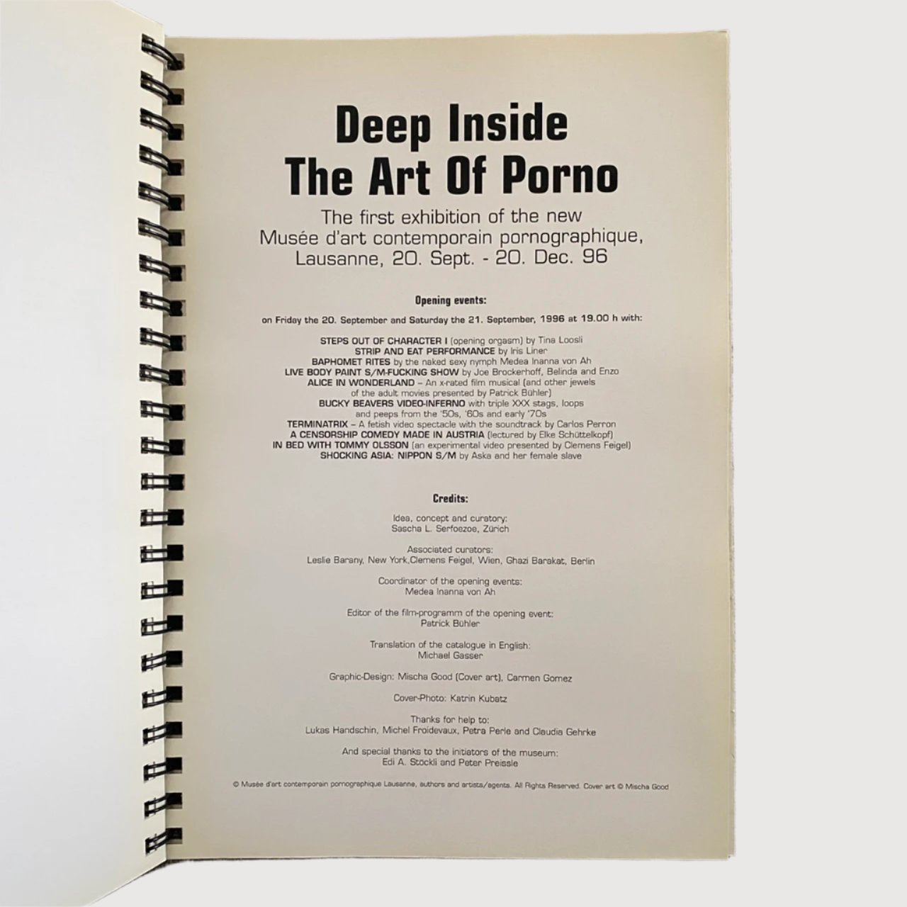 <<DEEP INSIDE>> The Art of Porno