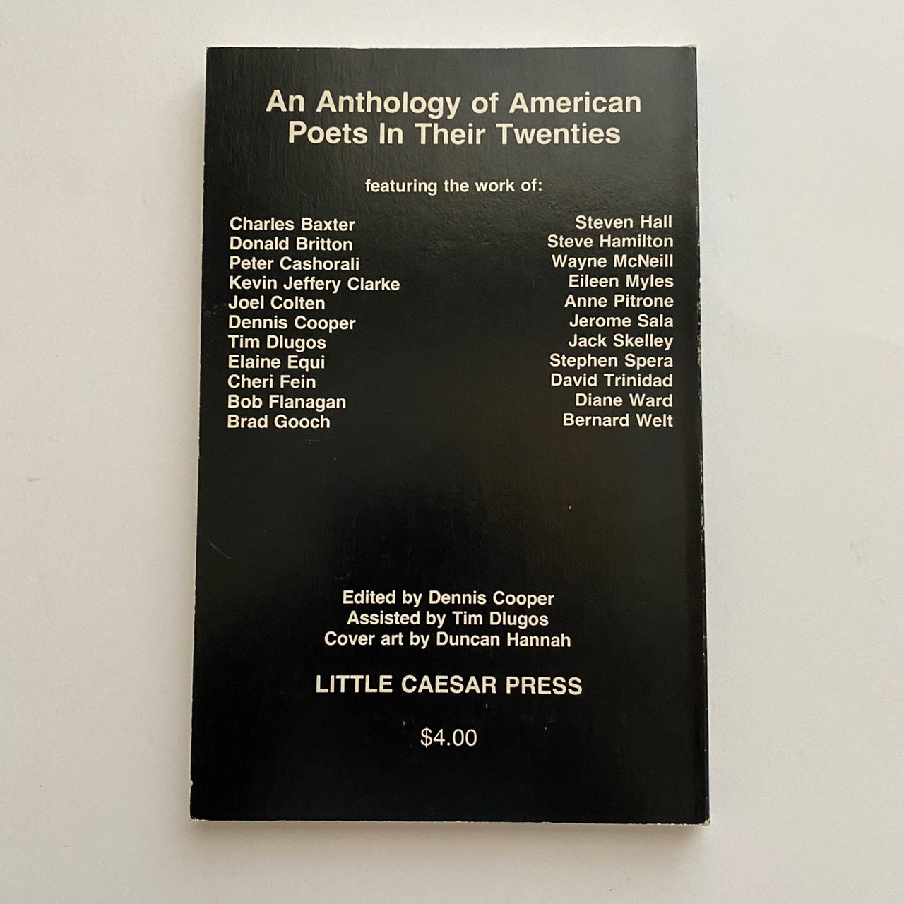 COMING ATTRACTIONS: AN ANTHOLOGY OF AMERICAN POETS IN THEIR TWENTIES