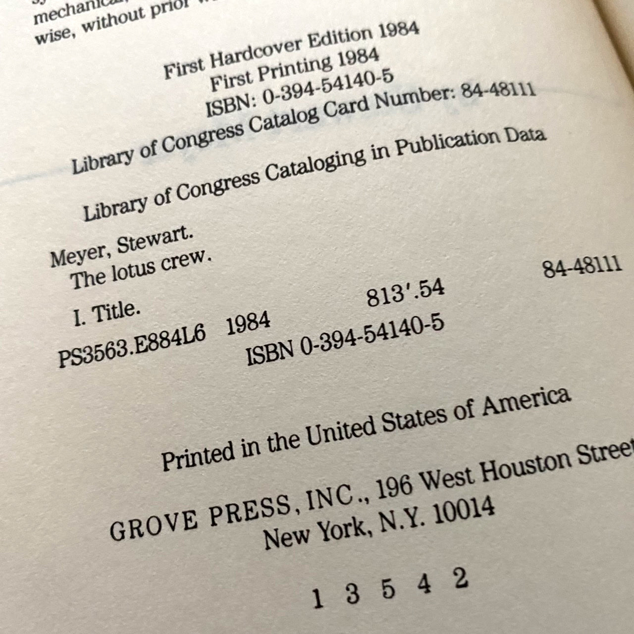 THE LOTUS CREW by Stewart Meyer